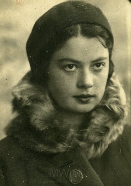 KKE 4953.jpg - Fot. Portret. Magdalena Klimaszewska, lata 30-te XX wieku.